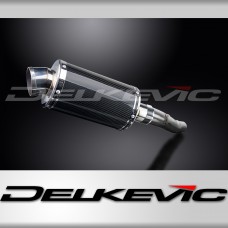 TRIUMPH SPRINT GT1050 2010-2015 225mm OVAL CARBON SILENCER EXHAUST KIT