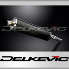 TRIUMPH SPRINT GT1050 2010-2015 450mm OVAL CARBON BSAU SILENCER EXHAUST KIT