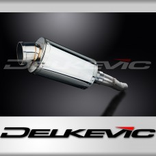 TRIUMPH SPRINT GT1050 2010-2015 225mm OVAL STAINLESS SILENCER EXHAUST KIT