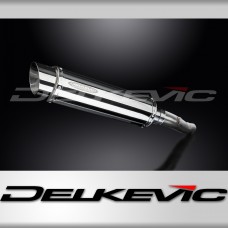 TRIUMPH SPRINT GT1050 2010-2015 350mm ROUND STAINLESS BSAU SILENCER EXHAUST KIT