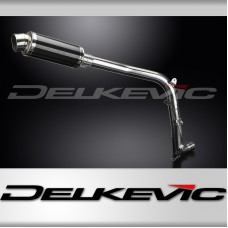 TRIUMPH SPRINT ST1050 2008-2012 225mm OVAL CARBON EXHAUST KIT