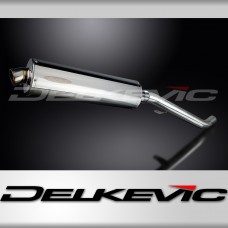 TRIUMPH STREET TRIPLE 675 13-16 450mm OVAL STAINLESS BSAU SILENCER EXHAUST KIT