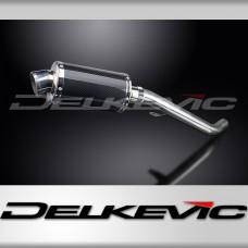 TRIUMPH STREET TRIPLE 675 13-16 225mm OVAL CARBON SILENCER EXHAUST KIT