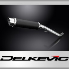 TRIUMPH STREET TRIPLE 675 13-16 350mm CARBON ROUND BSAU SILENCER EXHAUST KIT