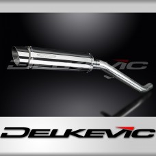 TRIUMPH STREET TRIPLE 675 13-16 350mm ROUND STAINLESS BSAU SILENCER EXHAUST KIT