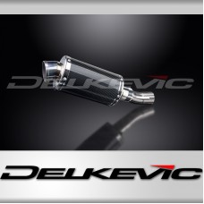 TRIUMPH STREET TRIPLE 675R 13-16 225mm OVAL CARBON SILENCER EXHAUST KIT