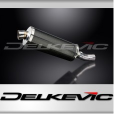 TRIUMPH STREET TRIPLE 675R 13-16 350mm OVAL CARBON BSAU SILENCER EXHAUST KIT