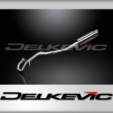 YAMAHA WR125X 2009-2018 FULL EXHAUST SYSTEM 200mm STAINLESS ROUND SILENCER