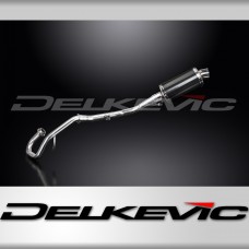 YAMAHA WR125X 2009-2018 FULL EXHAUST SYSTEM 225mm CARBON OVAL SILENCER