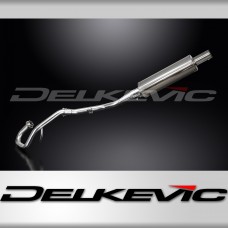 YAMAHA WR125R 2009-2018 FULL EXHAUST SYSTEM 350mm STAINLESS ROUND BSAU SILENCER