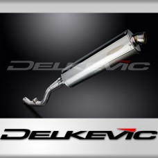 YAMAHA WR125 R 2009-2018 450mm OVAL STAINLESS BSAU SILENCER EXHAUST KIT