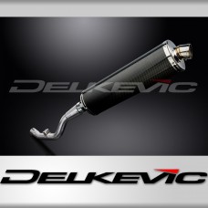 YAMAHA WR125 R 2009-2018 450mm OVAL CARBON BSAU SILENCER EXHAUST KIT