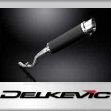 WR125 R 2009-2017 / DL10 ROUND 350mm (14 inch) CARBON FIBRE SILENCER