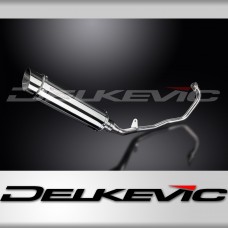 HONDA CBR125R 2011-2018 FULL EXHAUST SYSTEM 350mm STAINLESS ROUND BSAU SILENCER