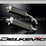 HONDA ST1100 PAN EUROPEAN 1989-2002 350mm CARBON SILENCER EXHAUST KIT