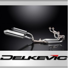 HONDA ST1100 PAN EUROPEAN 1989-2002 EXHAUST SYSTEM 320mm STAINLESS TRI SILENCERS