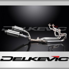 HONDA ST1100 PAN EUROPEAN 89-02 EXHAUST SYSTEM 225mm STAINLESS OVAL SILENCERS