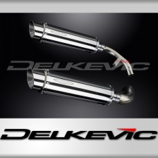 HONDA ST1100 PAN EUROPEAN 1989-2002 350mm ROUND STAINLESS SILENCER EXHAUST KIT