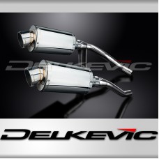 SUZUKI GW250 INAZUMA 2012-2018 225mm OVAL STAINLESS SILENCER EXHAUST KIT