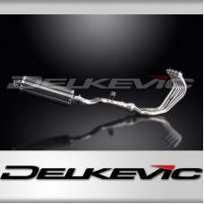YAMAHA XJ6 DIVERSION 09-18 FULL EXHAUST SYSTEM 350mm CARBON OVAL SILENCER