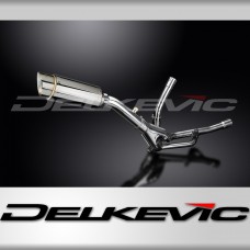 SUZUKI DL650 V-STROM ABS 2012-16 200mm ROUND STAINLESS SILENCER EXHAUST KIT