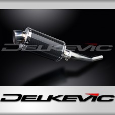 SUZUKI GSF1200 BANDIT 1995-2007 225mm OVAL CARBON SILENCER EXHAUST KIT