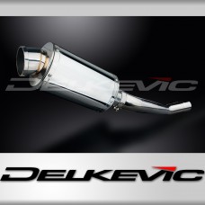 SUZUKI GSF1200 BANDIT 1995-2007 225mm OVAL STAINLESS SILENCER EXHAUST KIT