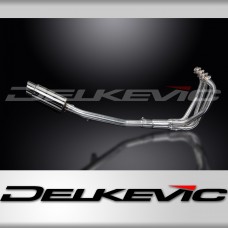 SUZUKI GSF1200 BANDIT 95-07 FULL EXHAUST 200mm STAINLESS ROUND SILENCER