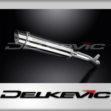 SUZUKI GSXR1000 2001-2002 K1-K2 350mm ROUND STAINLESS BSAU SILENCER EXHAUST KIT
