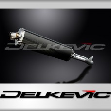 SUZUKI GSXR1000 2003-2004 K3-K4 450mm OVAL CARBON BSAU SILENCER EXHAUST KIT