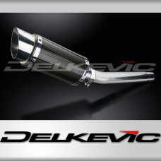 SUZUKI GSXR1000 K5 K6 2005-2006 200mm ROUND CARBON  SILENCER EXHAUST KIT