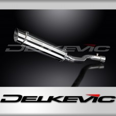 SUZUKI GSXR1000 2007-08 350mm ROUND SILENCER STAINLESS BSAU SILENCER EXHAUST SYS