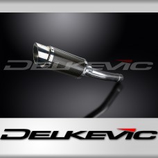 SUZUKI GSXR600 2001-2005 K1-K5 200mm ROUND CARBON  SILENCER EXHAUST KIT