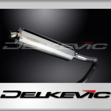 SUZUKI GSXR600 2001-2005 K1-K5 450mm OVAL STAINLESS BSAU SILENCER EXHAUST KIT