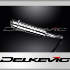 SUZUKI GSXR600 2001-2005 K1-K5 350mm ROUND STAINLESS BSAU SILENCER EXHAUST KIT