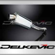 SUZUKI GSXR600 1996-2000 SRAD 225mm OVAL STAINLESS SILENCER EXHAUST KIT