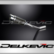 SUZUKI GSXR600 06-07 K6-K7 DECAT 200mm ROUND CARBON  SILENCER EXHAUST KIT