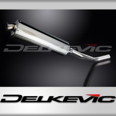 SUZUKI GSXR600 06-07 K6-K7 DECAT 450mm OVAL STAINLESS BSAU SILENCER EXHAUST KIT