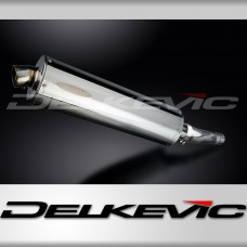 Suzuki GSXR600 GSX-R600 2008-2010 450mm Oval Stainless Exhaust Silencer Can Kit
