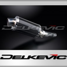 Suzuki GSXR600 GSX-R600 2008-2010 225mm Oval Carbon Exhaust Silencer Can Kit
