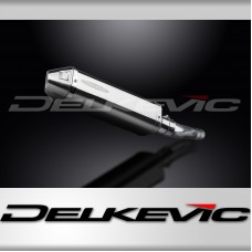 Suzuki GSXR600 GSX-R600 2008-2010 320mm Tri-Oval Stainless Exhaust Silencer Can 