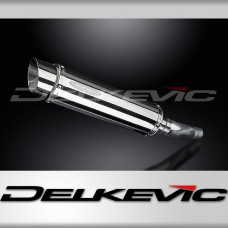 Suzuki GSXR600 GSX-R600 2008-2010 350mm Round Stainless Exhaust Silencer Can Kit