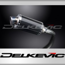 SUZUKI GSXR600 2011-2016 L1-L6 225mm OVAL CARBON SILENCER EXHAUST KIT