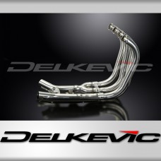 Suzuki GSX1400 2001-2004 Delkevic Stainless 4-2 Exhaust Downpipes OEM Compatible