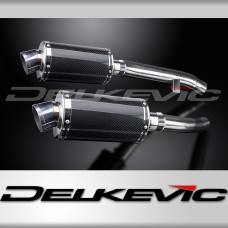 YAMAHA FJR1300 2001-2005 225mm OVAL CARBON SILENCER EXHAUST KIT