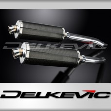 YAMAHA FJR1300 2001-2005 350mm CARBON BSAU SILENCER EXHAUST KIT 
