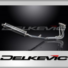 CBR1100XX BLACKBIRD 1996-2009 / OVAL 450mm (18 inch) CARBON SILENCER 4 into 1 COMPLETE SYSTEM