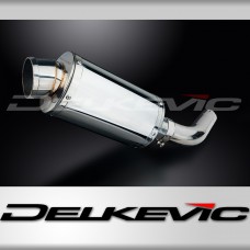 HONDA VFR800X CROSSRUNNER 11-19 225mm OVAL STAINLESS SILENCER EXHAUST KIT