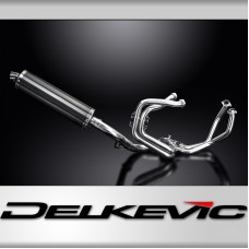 HONDA VFR800F 14-19 VFR800X 15-19 FULL EXHAUST 450mm CARBON OVAL BSAU