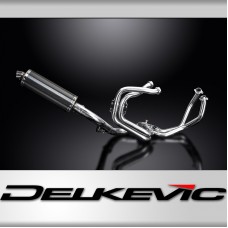 HONDA VFR800F 14-19 VFR800X 15-19 FULL EXHAUST 350mm CARBON OVAL BSAU